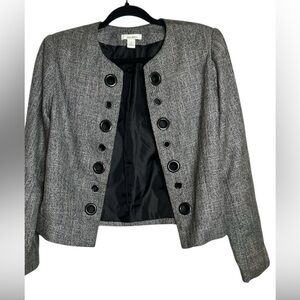 Dress Barn Gray‎ Suit Jacket, size S.